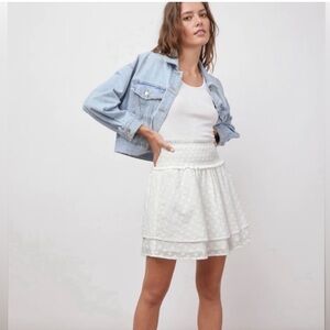 Rails Addison Embroidered Daisies Skirt